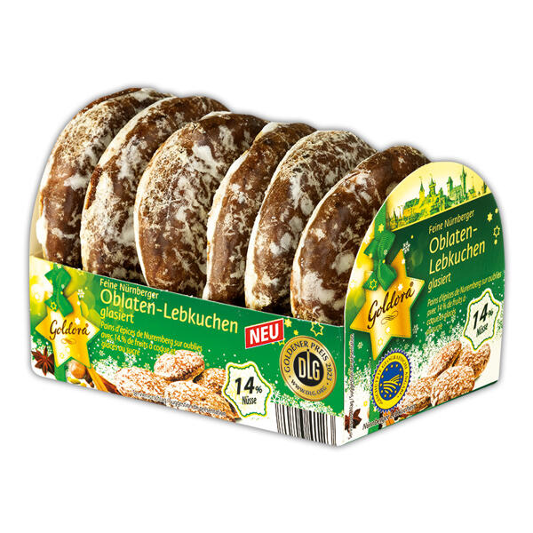Feine Nürnberger Oblaten-Lebkuchen