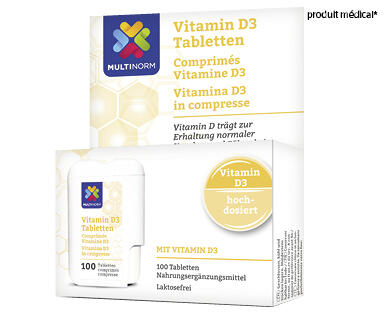 MINI-COMPRIMÉS DE VITAMINE D3-