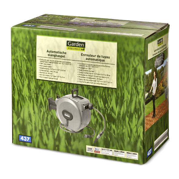 Automatische tuinslanghaspel