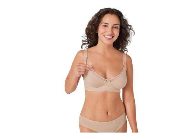 Nursing bras, 2 pieces