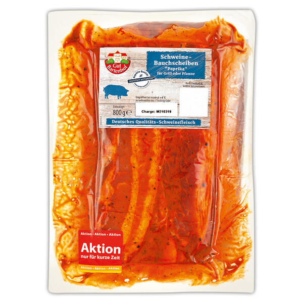 Schweine-Bauchscheiben