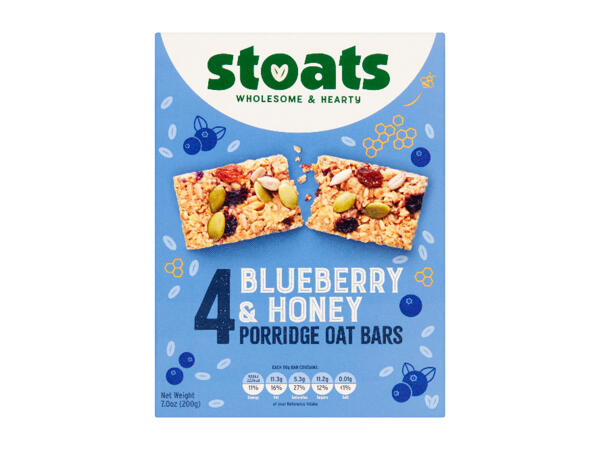 Stoats 4 Porridge Oat Bars
