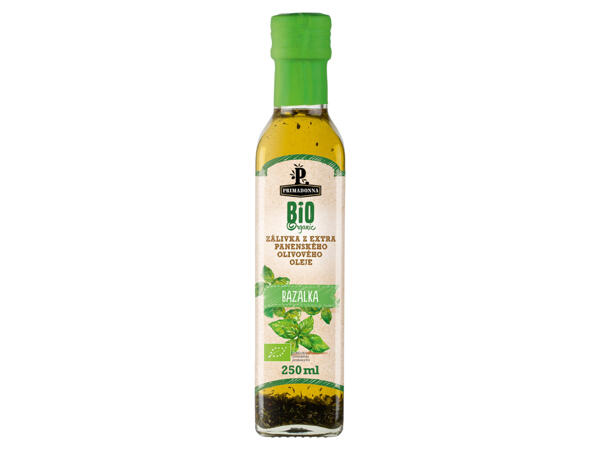 BIO ZÁLIVKA Z EXTRA PANENSKÉHO OLIVOVÉHO OLEJE