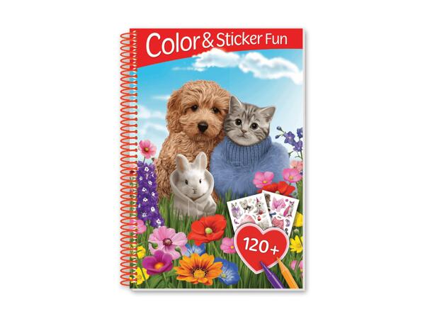 Mal- und Stickerbuch