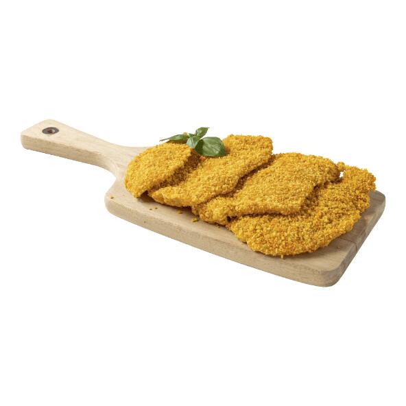 Escalopes de poulet panées