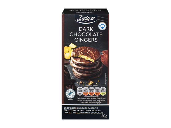 Deluxe Chocolate Ginger Biscuits Assorted