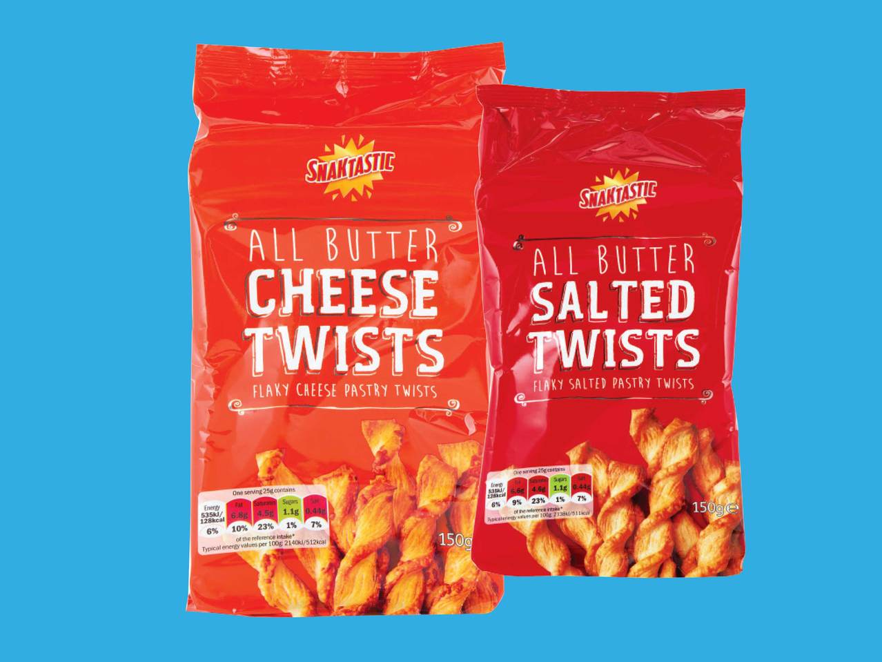 CRUSTI CROC Cheese/Salted Twists