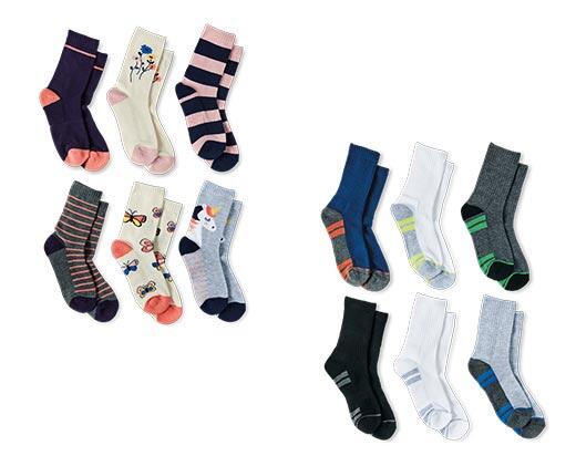 L&D 
 Children's 6-Pack Socks