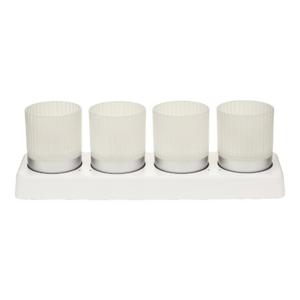CASALUX(R) Lampes LED de salon de jardin, 4 pcs
