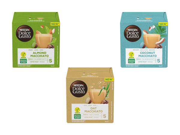 Capsules de café végan Dolce Gusto