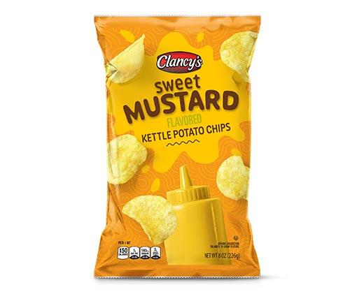 Clancy's Ketchup or Sweet Mustard Potato Chips