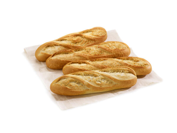 Halbes Baguette weiß