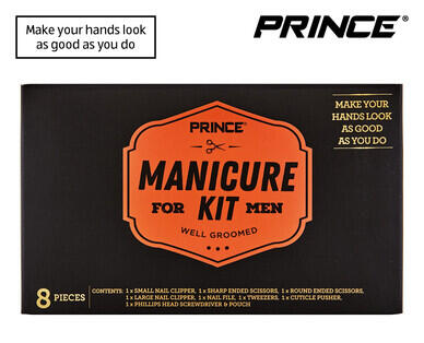 Prince Men's Manicure 8pc Kit