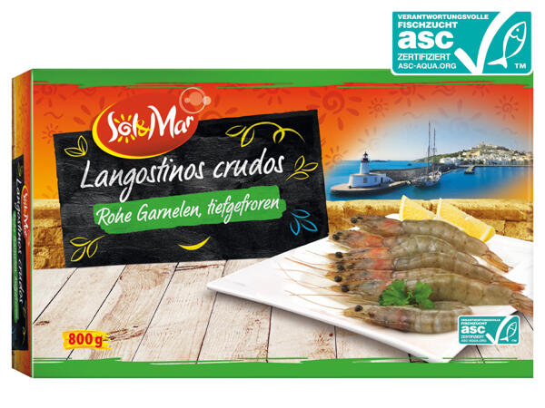 Garnelen ungekocht