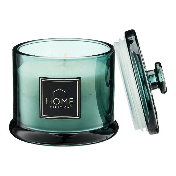 HOME CREATION(R) 				Bougie parfumée avec couvercle