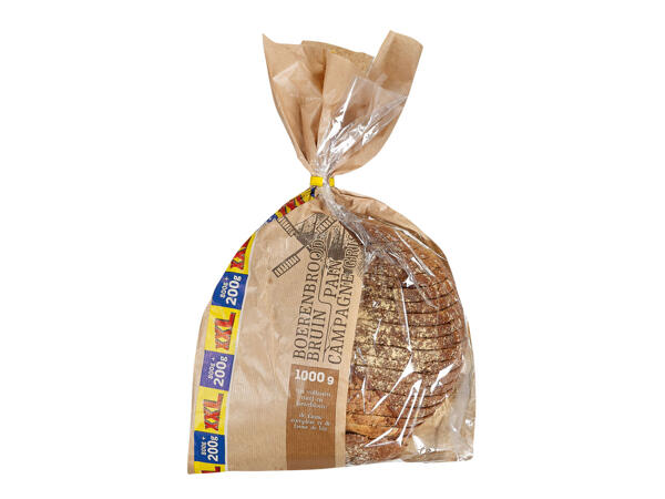 Dunkles Bauernbrot