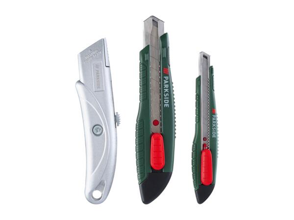 Utility knife set, 33 pieces