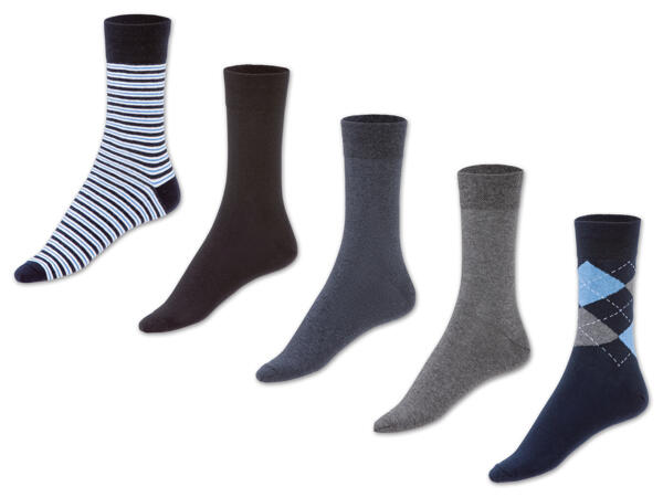 Herren Socken, 5 Paar