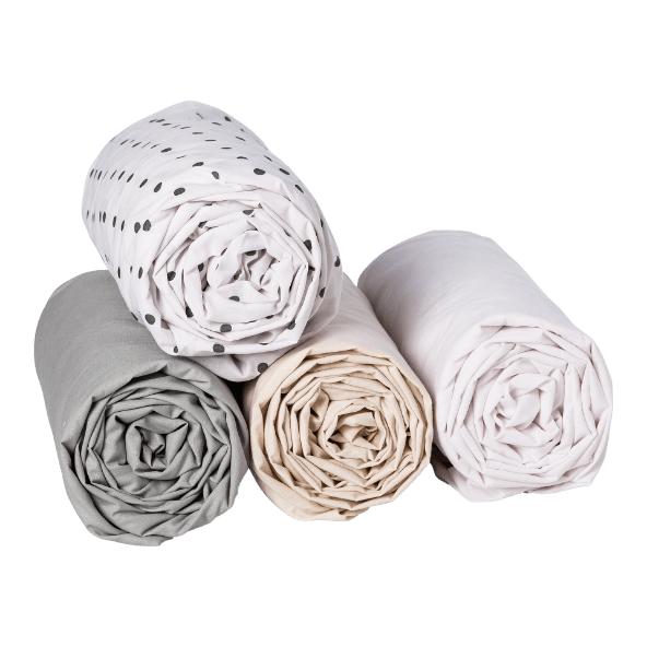 Drap-housse, 2 pers.