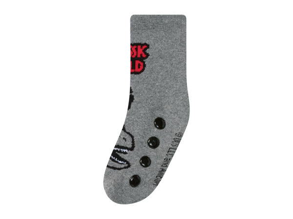 Kids' Character Slipper Socks - 2 pairs