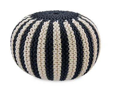 Knitted Pouffe