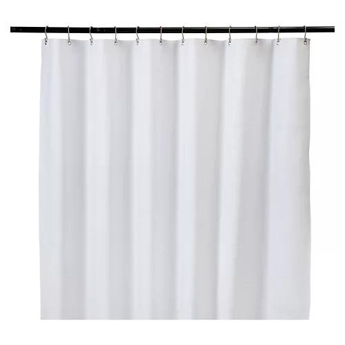 72" x 72" Shower Curtain Liner, White