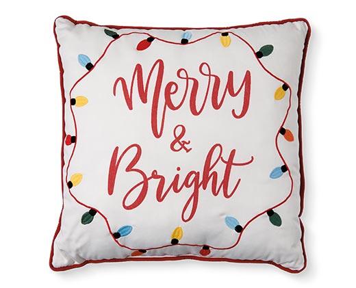 Merry Moments 
 Holiday Decorative Pillow