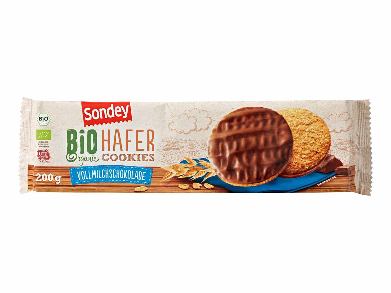 Cookies d'avoine bio