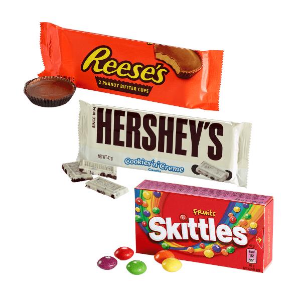 Hershey's, Reese's eller Skittles