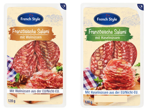 Salami in Scheiben