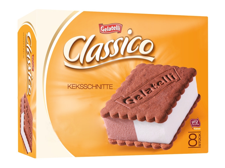 GELATELLI Eis-Keksschnitte