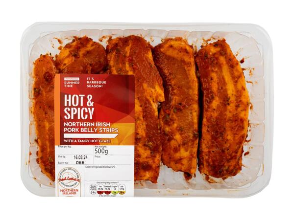 Summer Pork Belly Strips