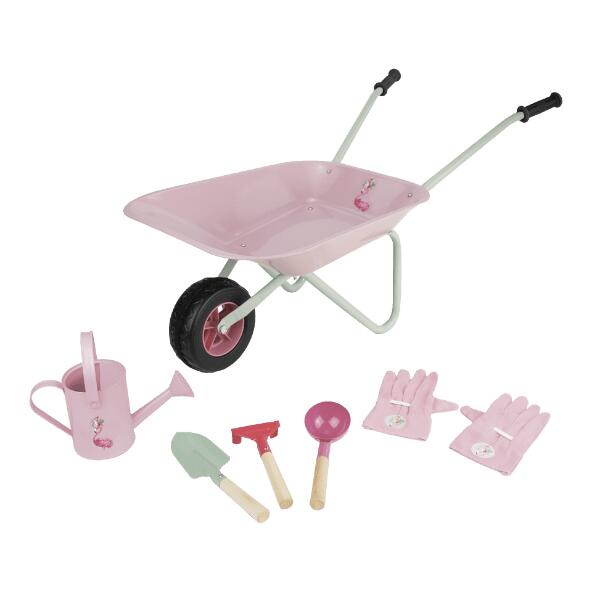 GARDENLINE(R) 				Brouette et accessoires pour enfants, 6 pcs