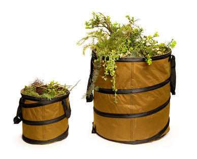 GARDENLINE Pop-Up Garten-Abfallsack, 2-teilig