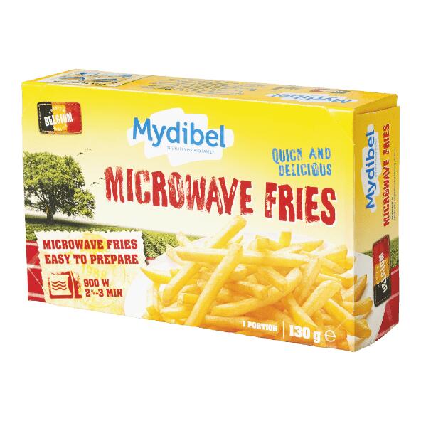 Frites pour micro-ondes