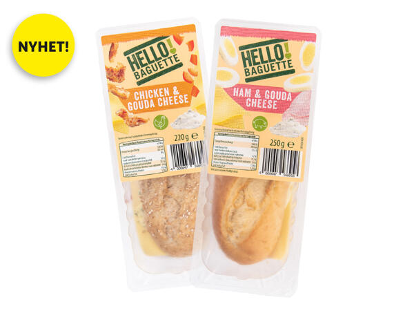 Hello Baguette fylld baguette