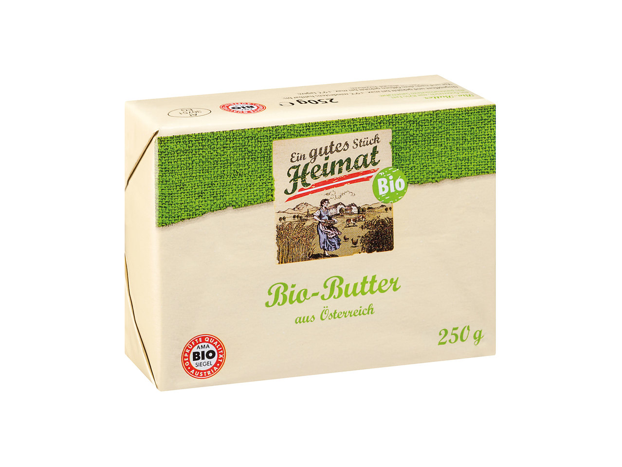 EIN GUTES STÜCK HEIMAT Bio-Butter