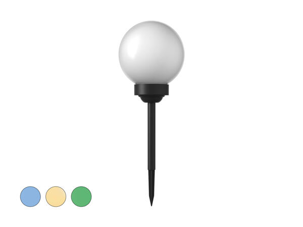 Lampada a LED sferica a energia solare
