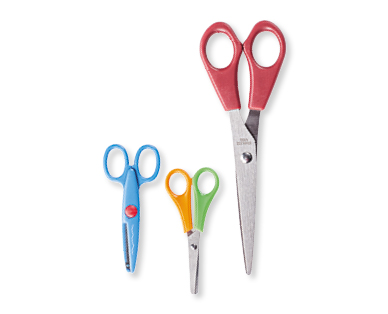 Paires de ciseaux de bricolage/pour enfants/de bureau LEON