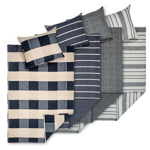 NOVITESSE Biancheria da letto in flanella intrecciata