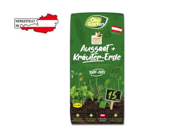 Aussaat- und Kräuter-Erde