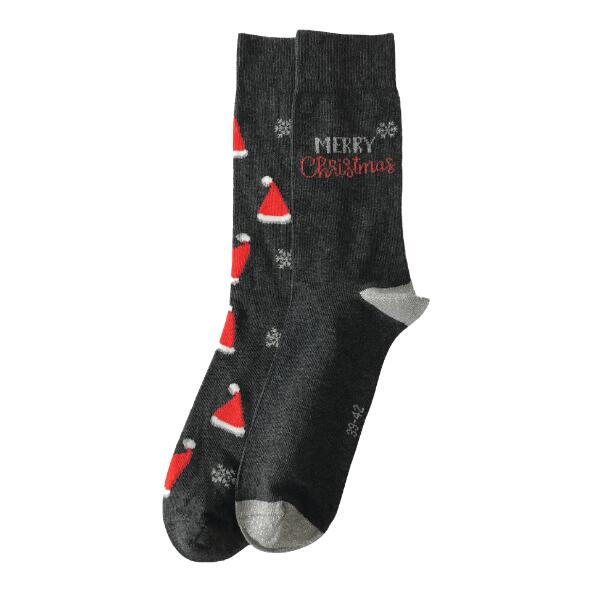 UP2Fashion(R) 				Chaussettes de Noël, 2 paires