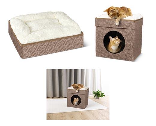 Heart to Tail 
 Collapsible Cat Cube Condo