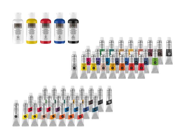 Colori acrilici/​colori a olio/​colori ad acquerello