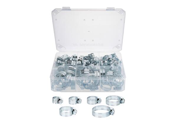 Assorted Washers, Shrink Tubing Assortment or Hose Clips