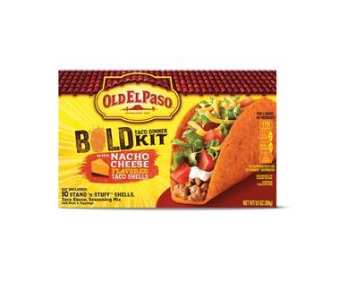 Old El Paso Bold Nacho Cheese Taco Kit