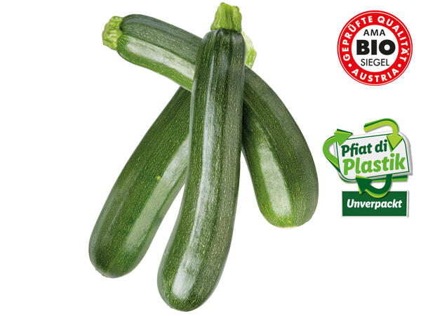 Bio Zucchini aus Oberösterreich