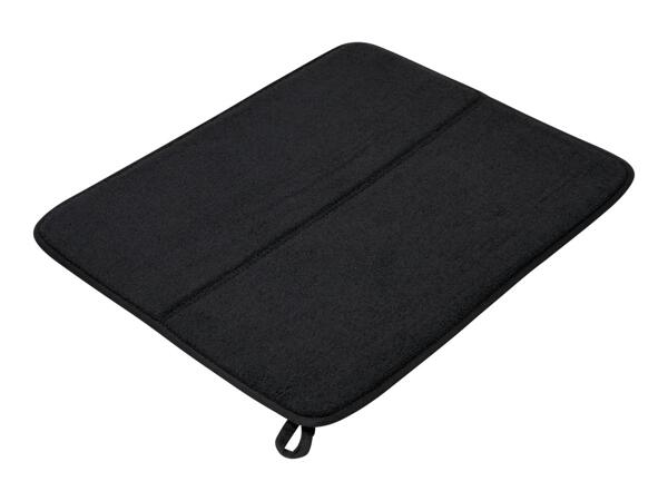 W5 Black Dish Drying Mat