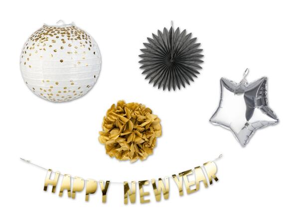 Silvester-Dekoration