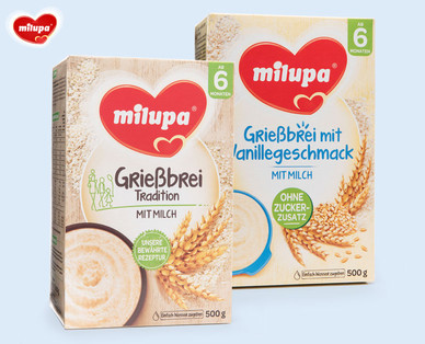 MILUPA Grießbrei mit Milch